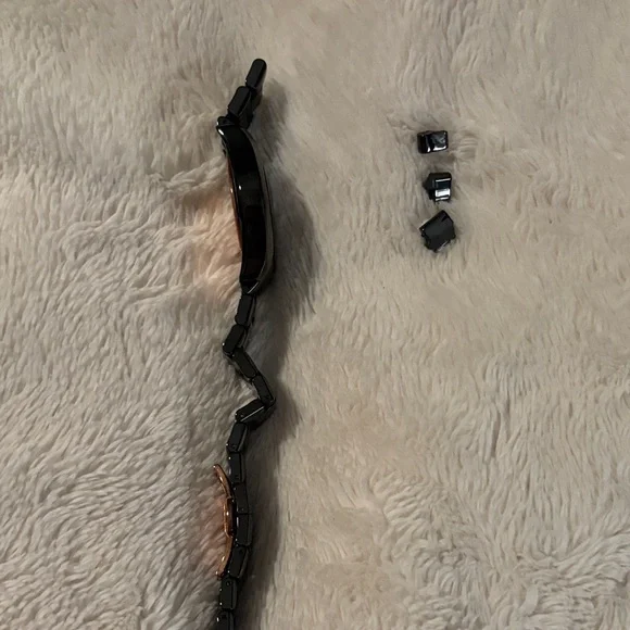 Emporio Armani AR1410 Ceramica Men’s Analog Black and Rose Gold Versatile Watch - Picture 8 of 16